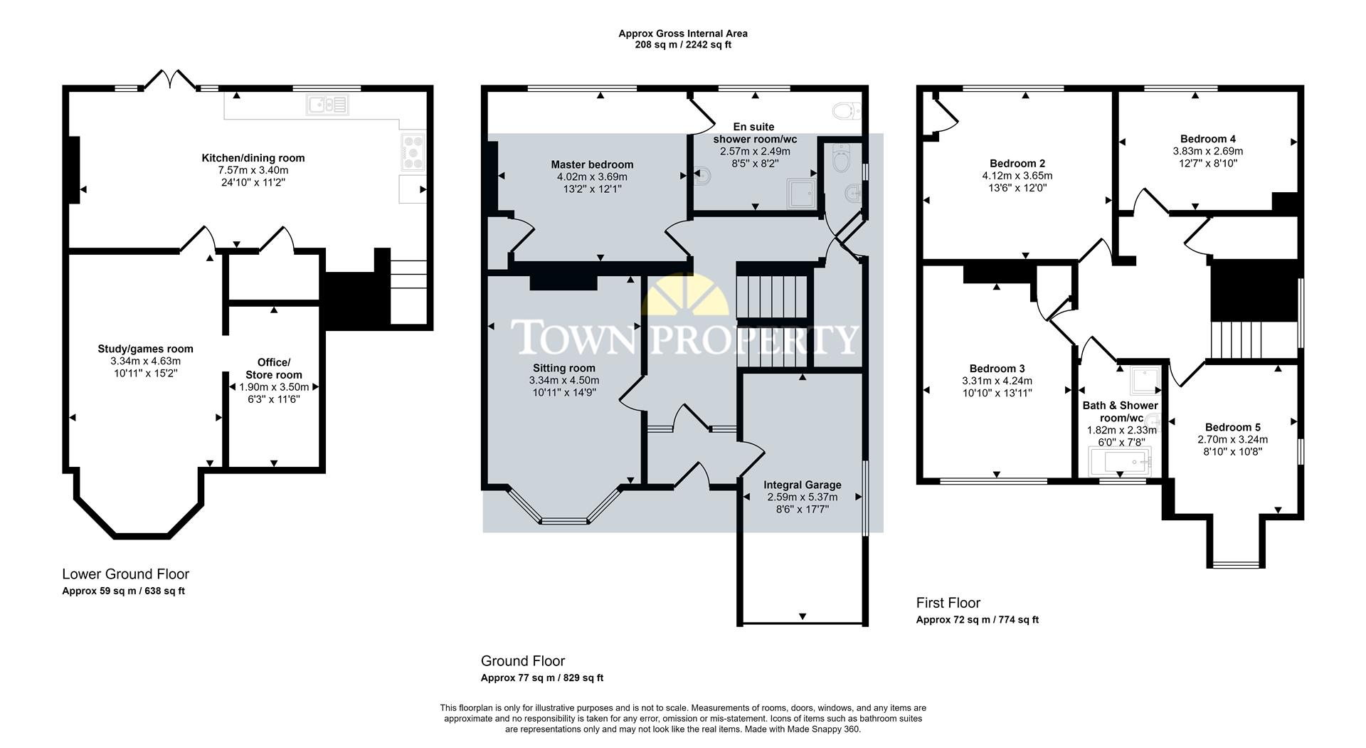 Property Details for Kings Drive Eastbourne East Sussex BN21 2PB